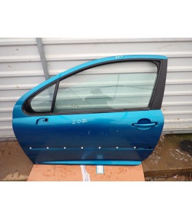 PEUGEOT 207 DRZWI LEWY PRZÓD 3D