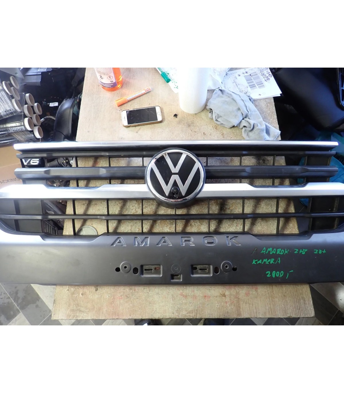 VOLKSWAGEN AMAROK 2HJ 23 PRZEDNI GRILL KAMERA