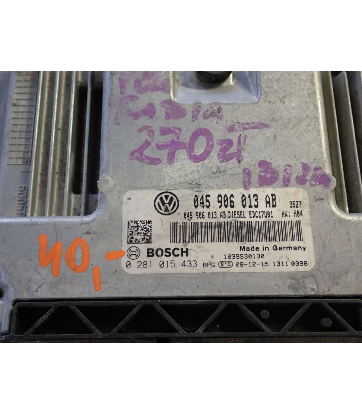 VOLKSWAGEN KOMPUTER STEROWNIK SILNIKA 045906013AB