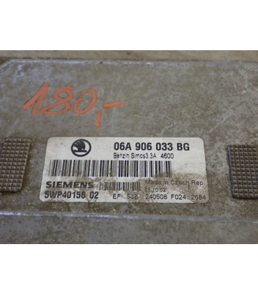 SKODA VW KOMPUTER STEROWNIK SILNIKA 06A906033BG