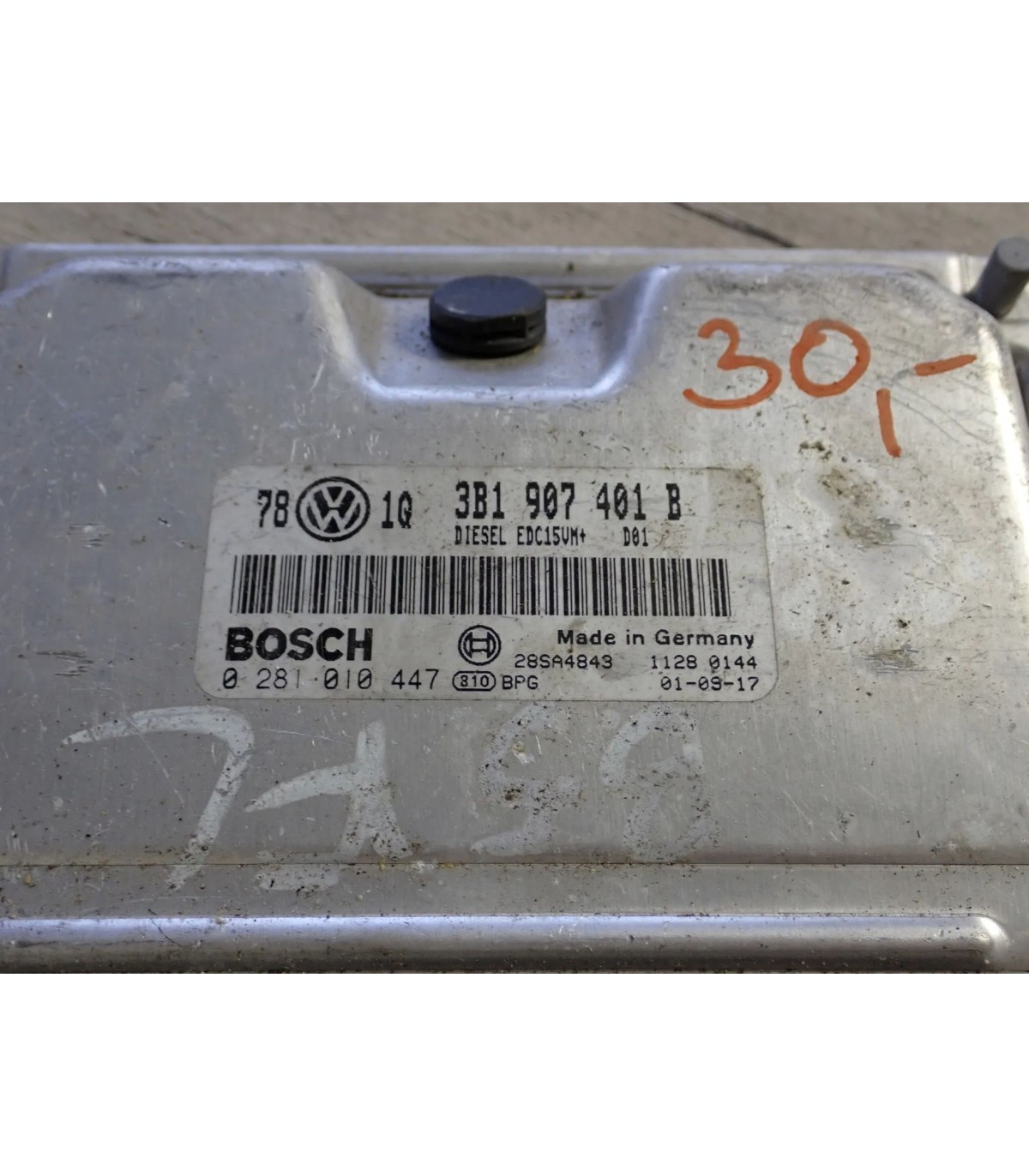 VOLKSWAGEN KOMPUTER STEROWNIK SILNIKA 3B1907401B