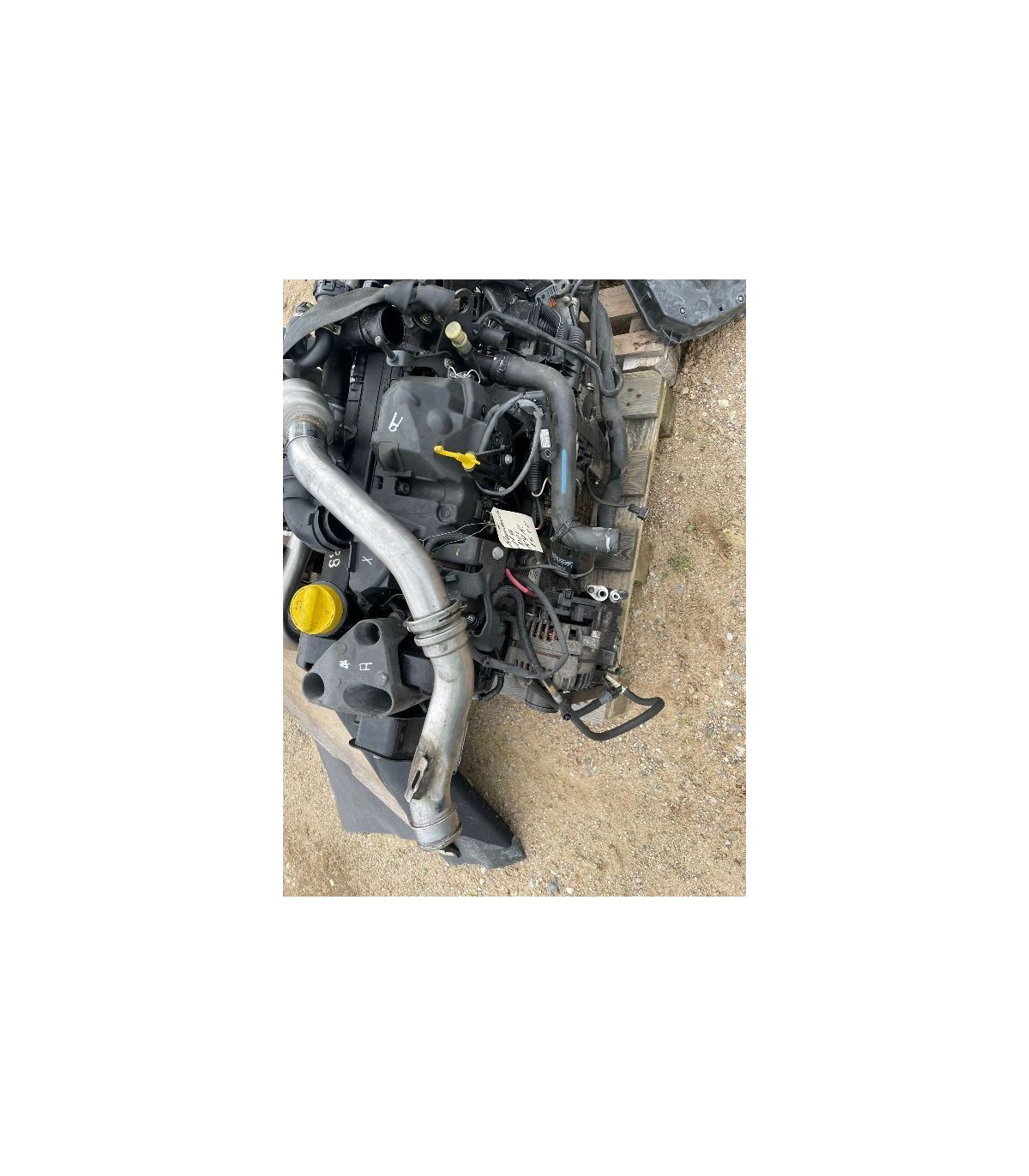 RENAULT 1.5 DCI SPRZĘGŁO KPL. K9K ROZRUSZNIK Z PRZODU