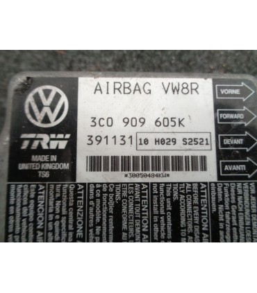 VW PASSAT B6 MODUŁ SENSOR PODUSZEK AIRBAG 3C0909605K