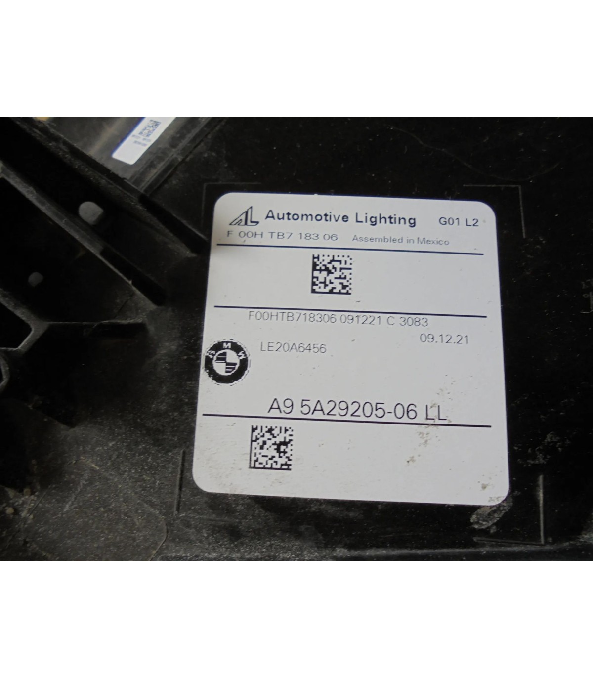 BMW X3 X4 G01 G02 LIFT BLACK FULL LED LAMPA LEWY PRZÓD EUROPA