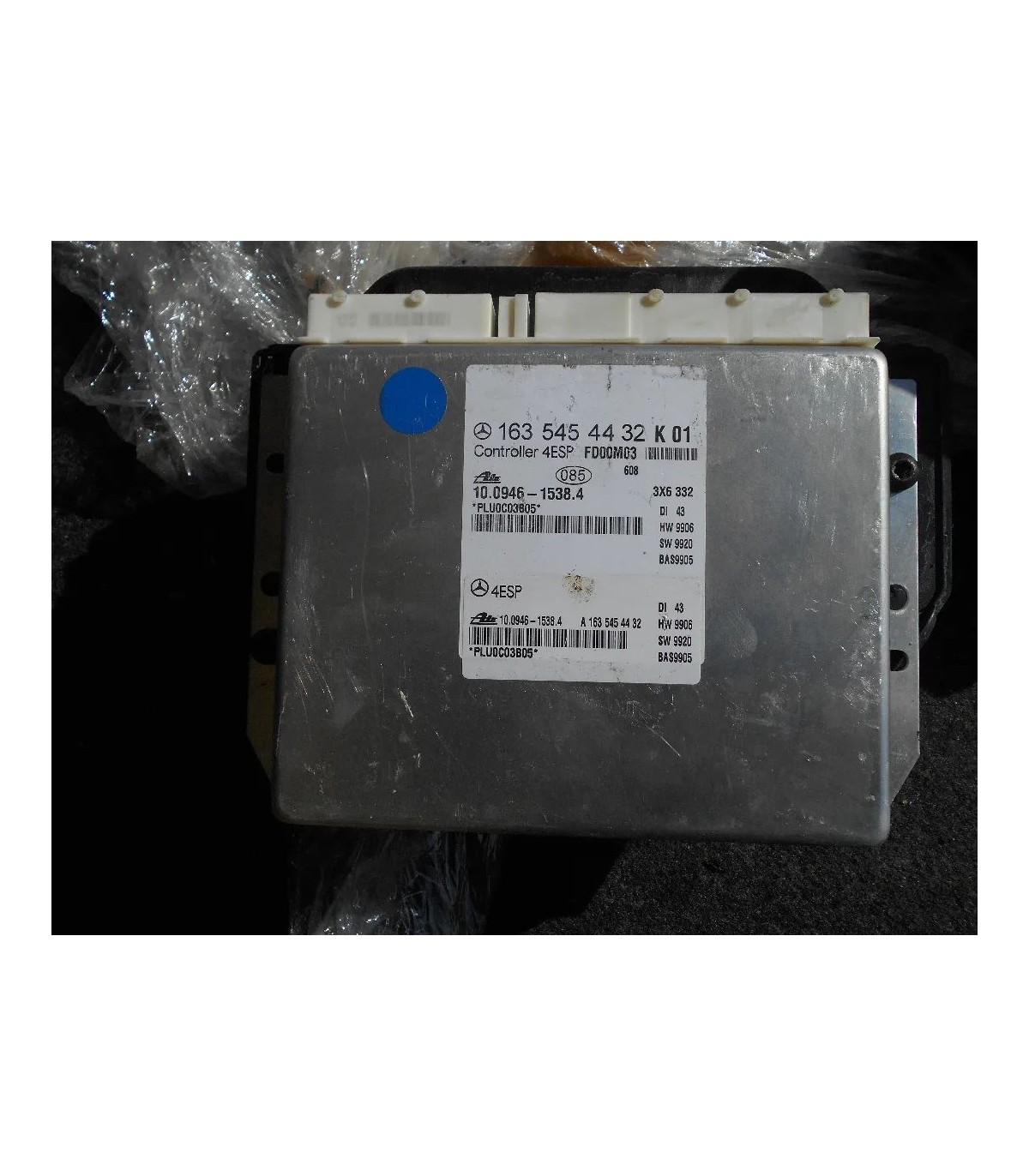 MERCEDES ML W163 STEROWNIK ESP 1635454432