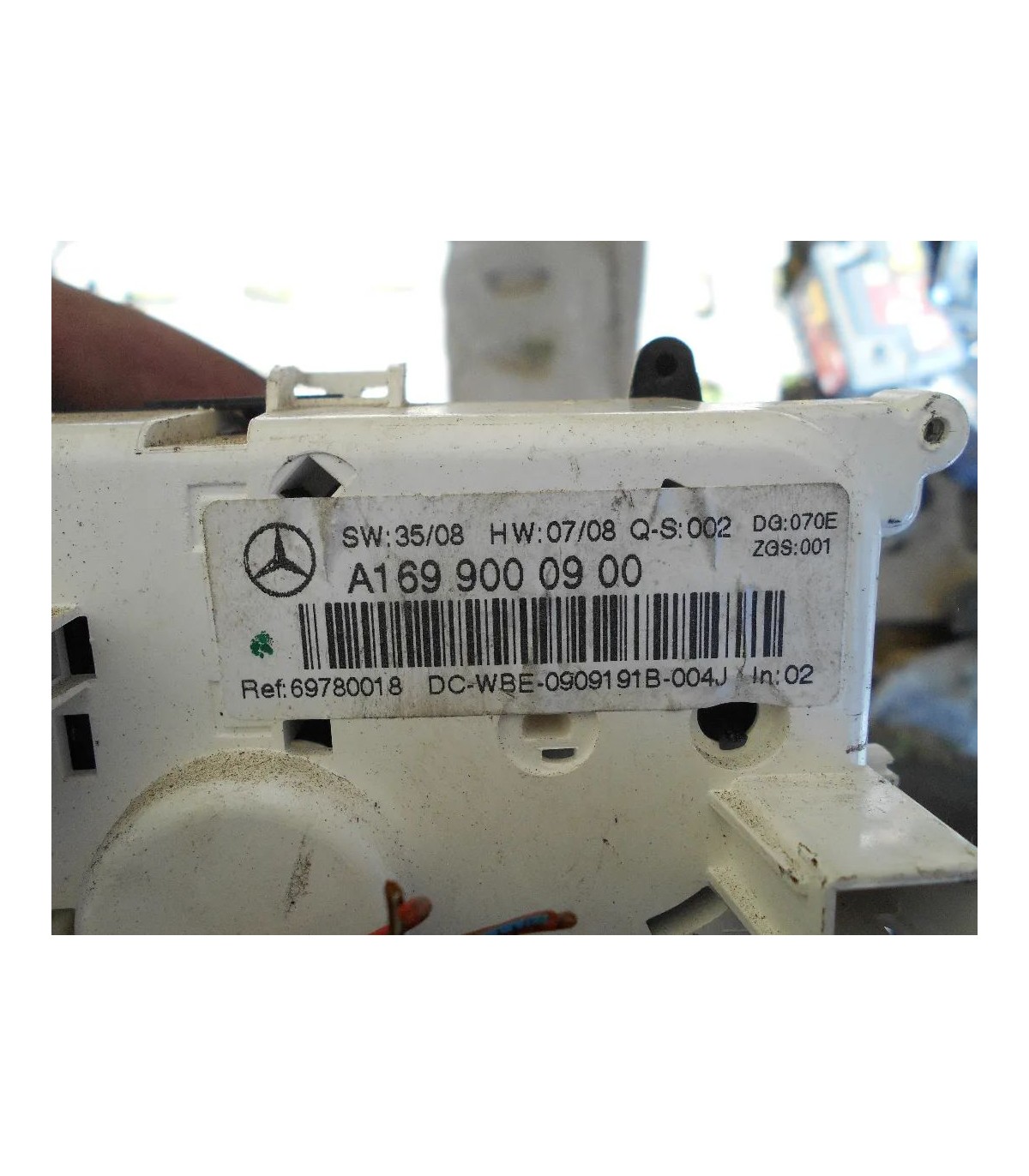 MERCEDES W245 PANEL KLIMATYZACJI A1699000900