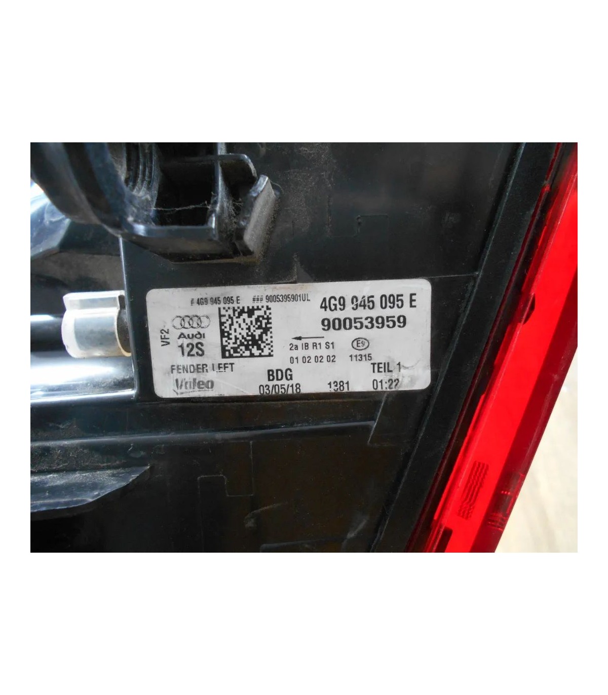 AUDI A6 C7 LAMPA MATRIX LEWY TYŁ EUROPA