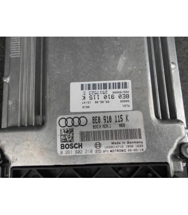 AUDI A4 B7 2.0 TFSI STEROWNIK KOMPUTER SILNIKA 8E0910115K
