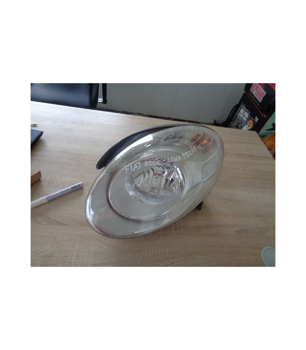 FIAT 500L LAMPA LEWY PRZÓD EUROPA