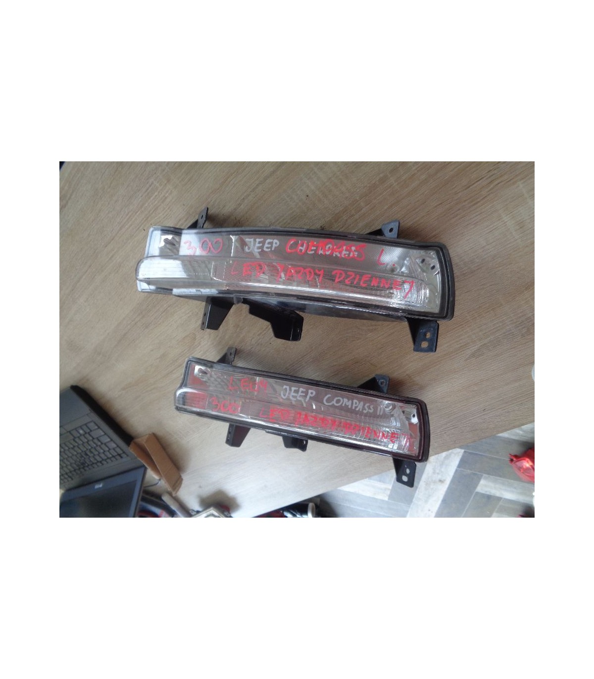 JEEP COMPASS LED LEWY JAZDY DZIENNEJ DRL EUROPA