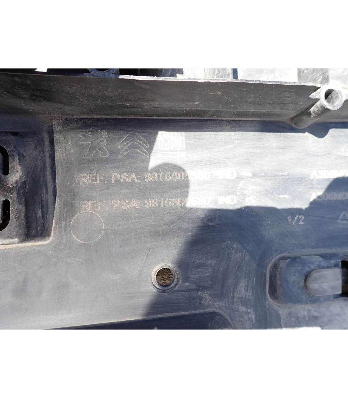 CITROEN BERLINGO PARTNER COMBO SPOILER DOKŁADKA POD ZDERZAK PRZÓD
