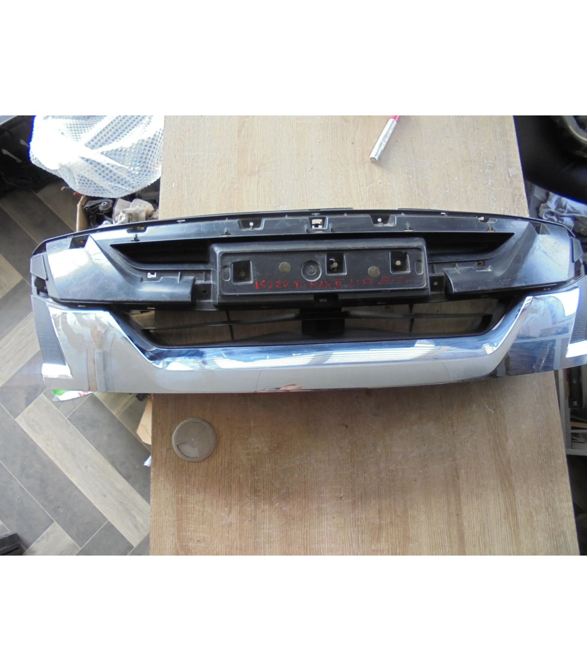 ISUZU D-MAX II LIFT 17-20 GRILL ATRAPA CHROM