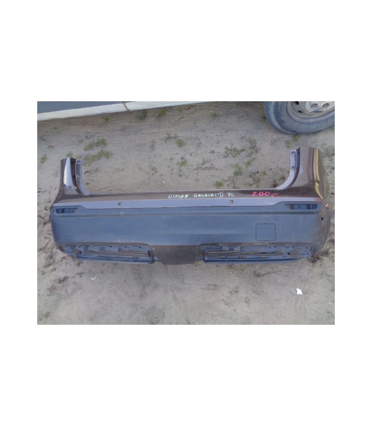 NISSAN QASHQAI II LIFT ZDERZAK TYŁ TYLNY