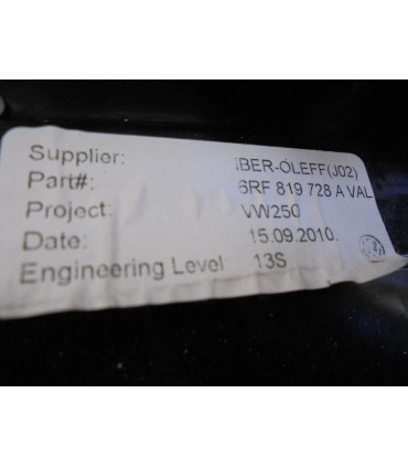 VOLKSWAGEN POLO 6R KRATKA NAWIEWU ŚRODKOWA EUROPA 6RF819728A