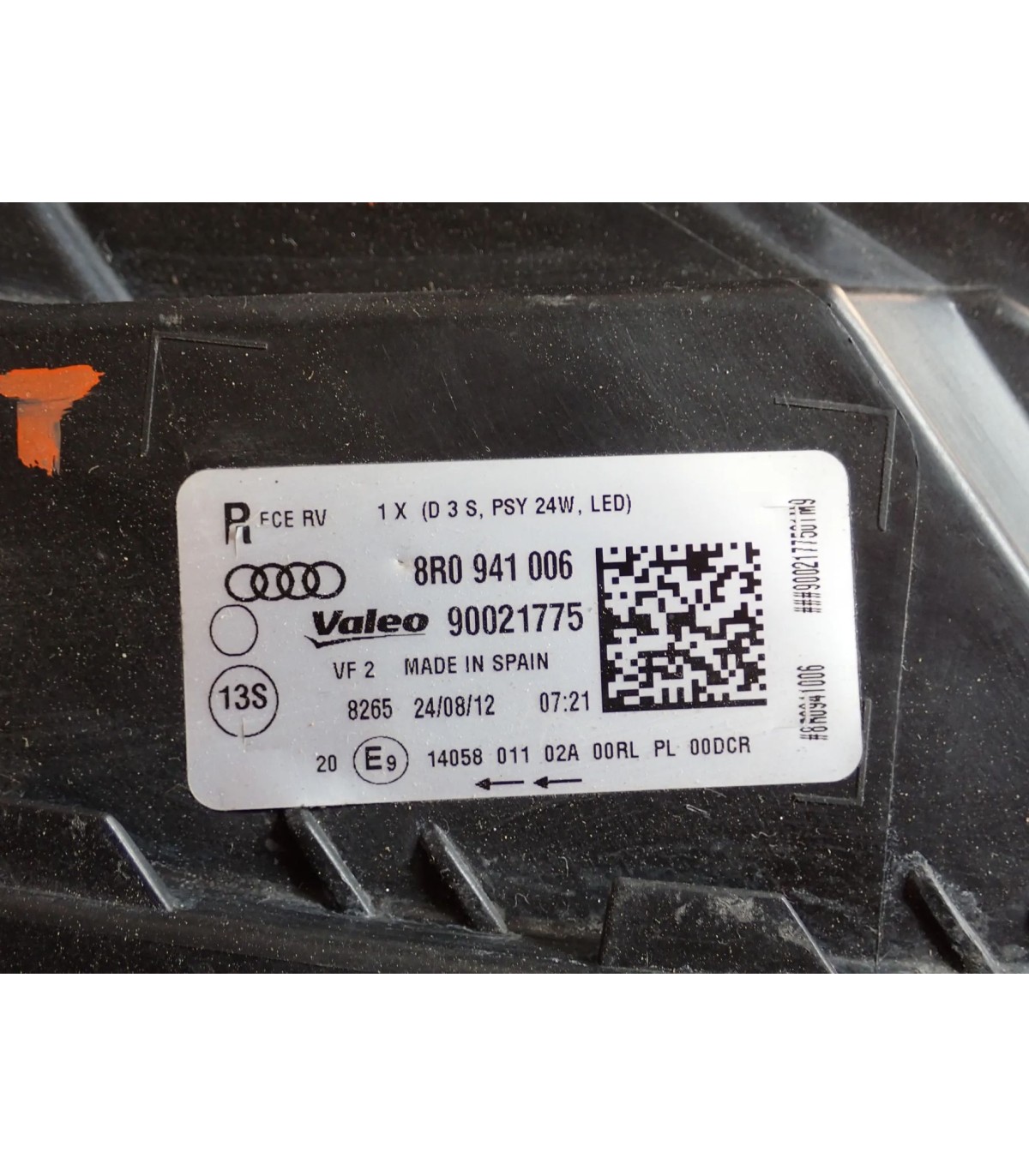 Audi Q5 Lift Lampa Prawy Przód 8R0941006