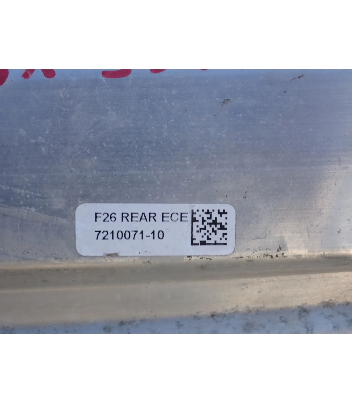 BMW X3 F25 BELKA ZDERZAKA TYŁ TYLNA 7210071
