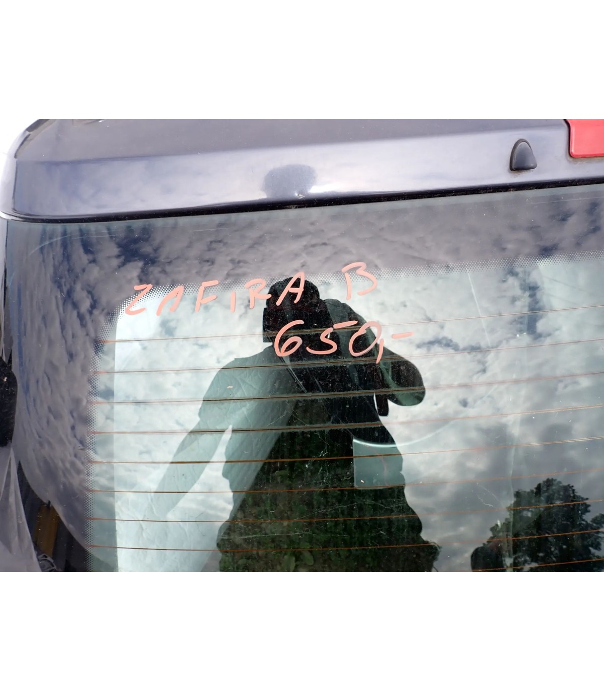 OPEL ZAFIRA B KLAPA BAGAŻNIKA