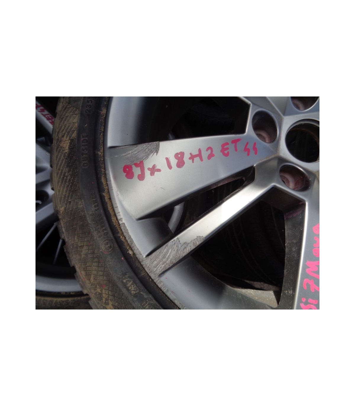 SKODA SUPERB III ALUFELGA 18 ET44 3V0601025AE