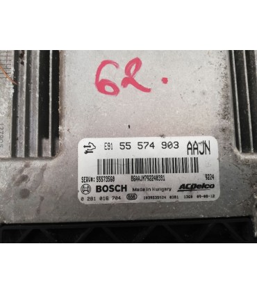OPEL INSIGNIA 2.0 CDTI KOMPUTER STEROWNIK SILNIKA 55574903 / 0281016704