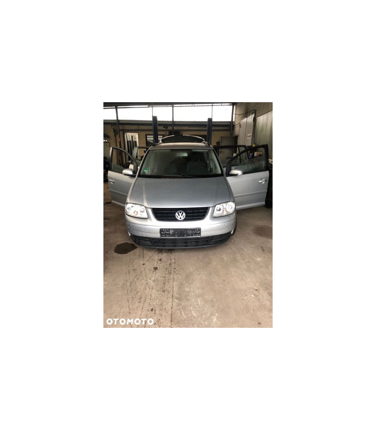 VW TOURAN ZACISK LEWY PRAWY TYŁ