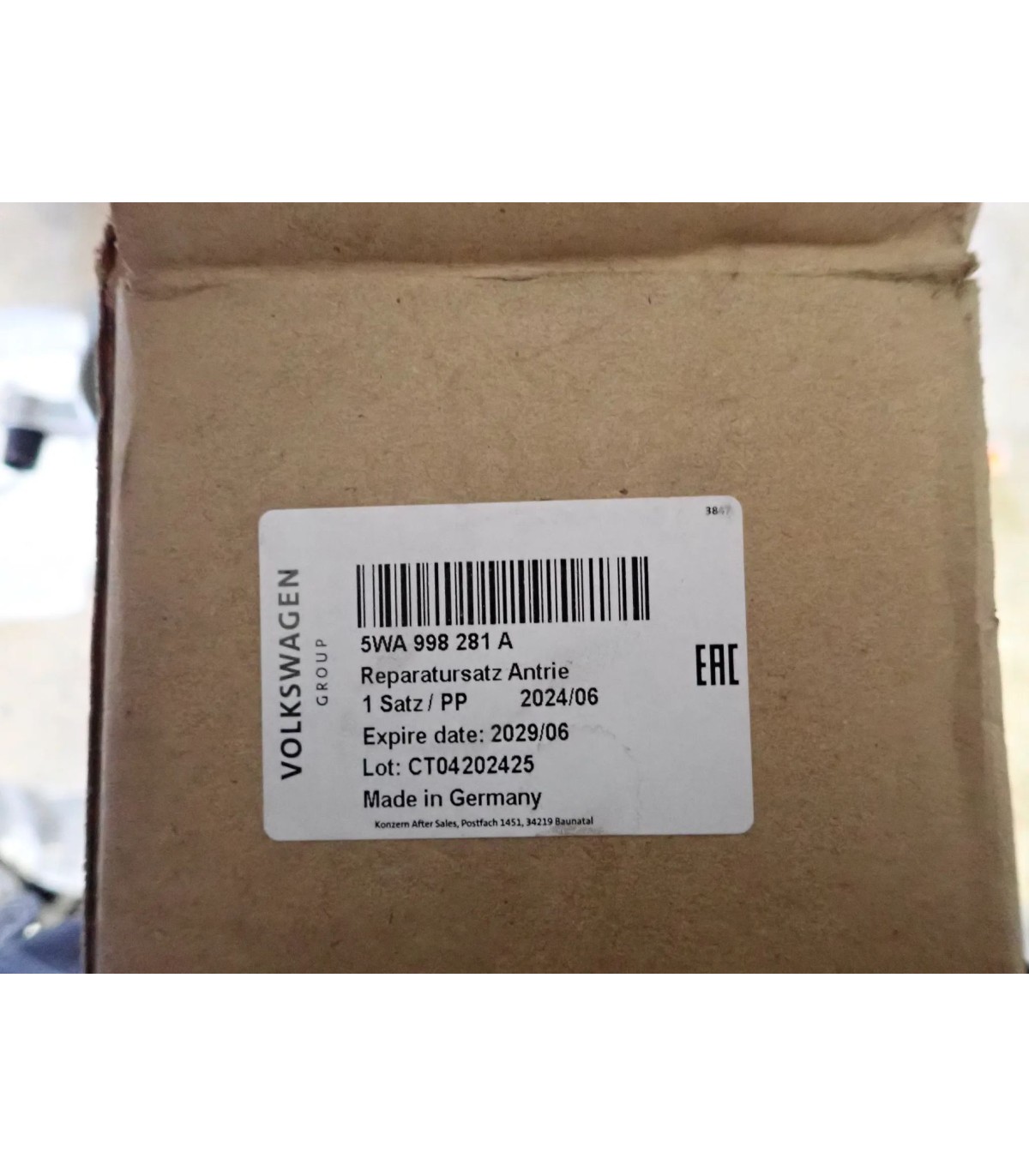 VW GOLF VIII SEAT LEON IV OCTAVIA IV ZACISK HAMULCOWY PRAWY TYŁ TYLNY 5WA615424