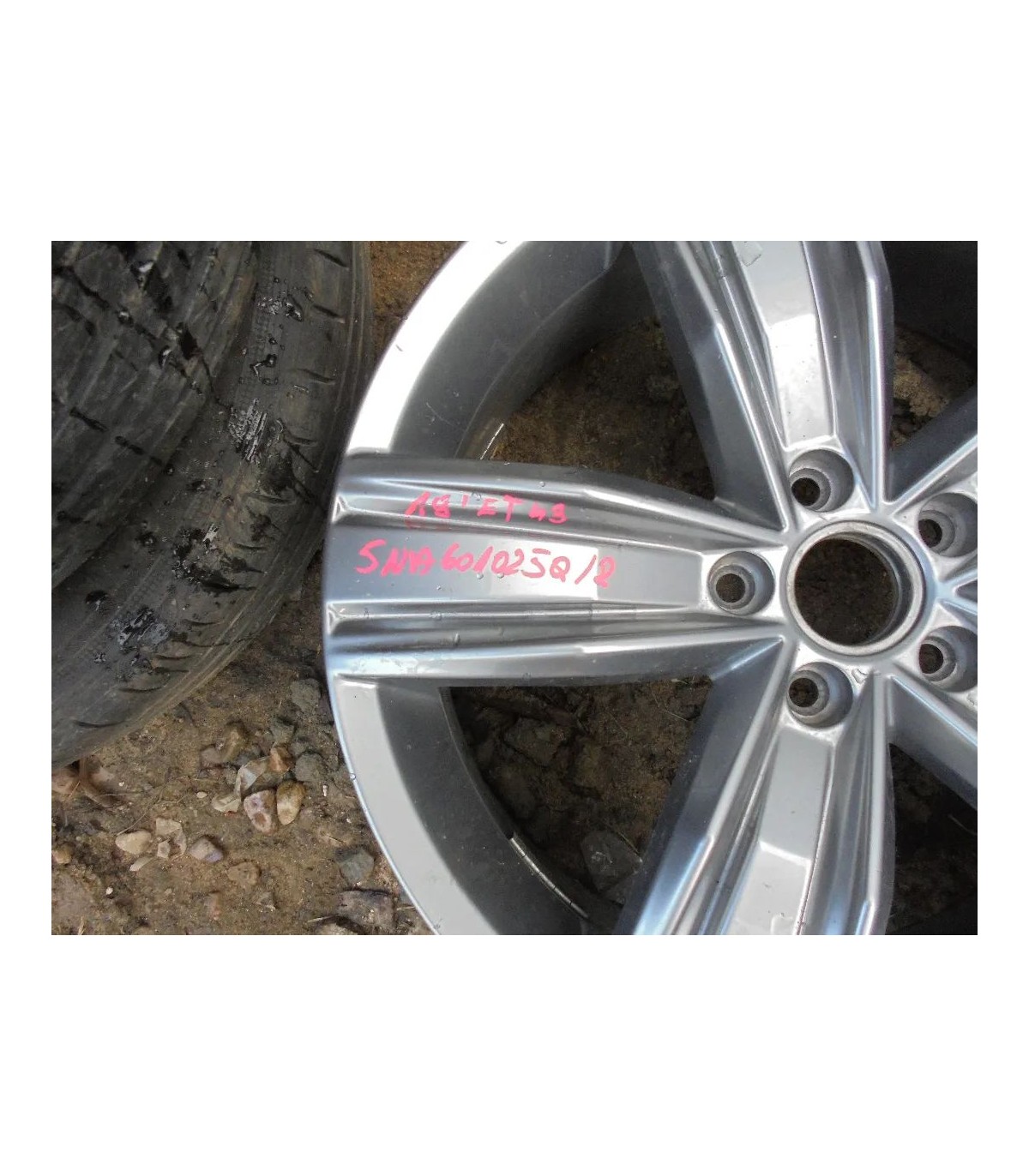 VW TIGUAN ALUFELGA 19' ET49 5NA601025Q / R