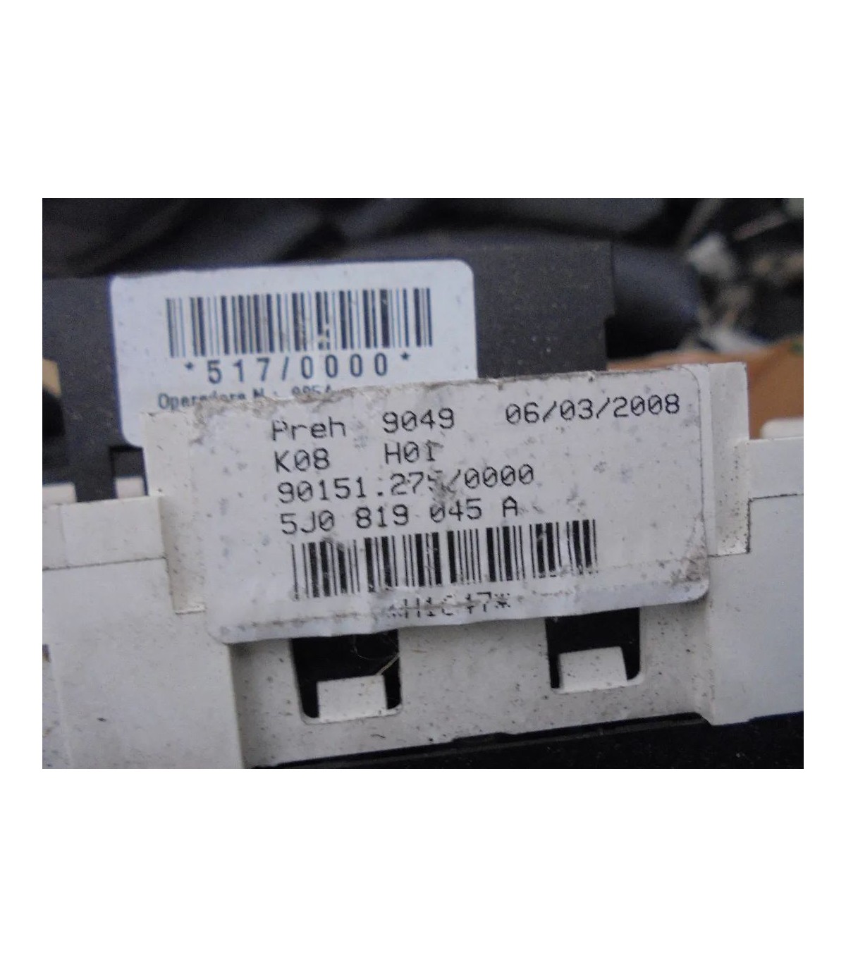 SKODA FABIA II PANEL KLIMATYZACJI 5J0819045A