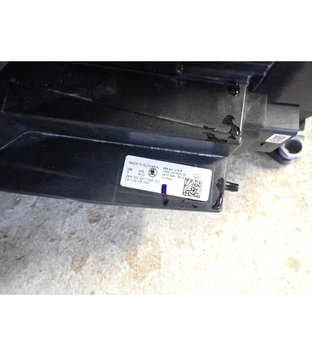 Skoda Kamiq Lift Lampa Prawy Przód Europa