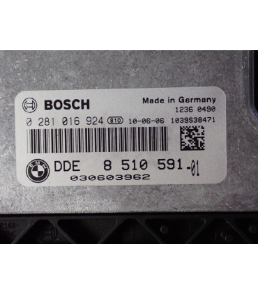 BMW X1 2.0D STEROWNIK SILNIKA 8510591 0281016924