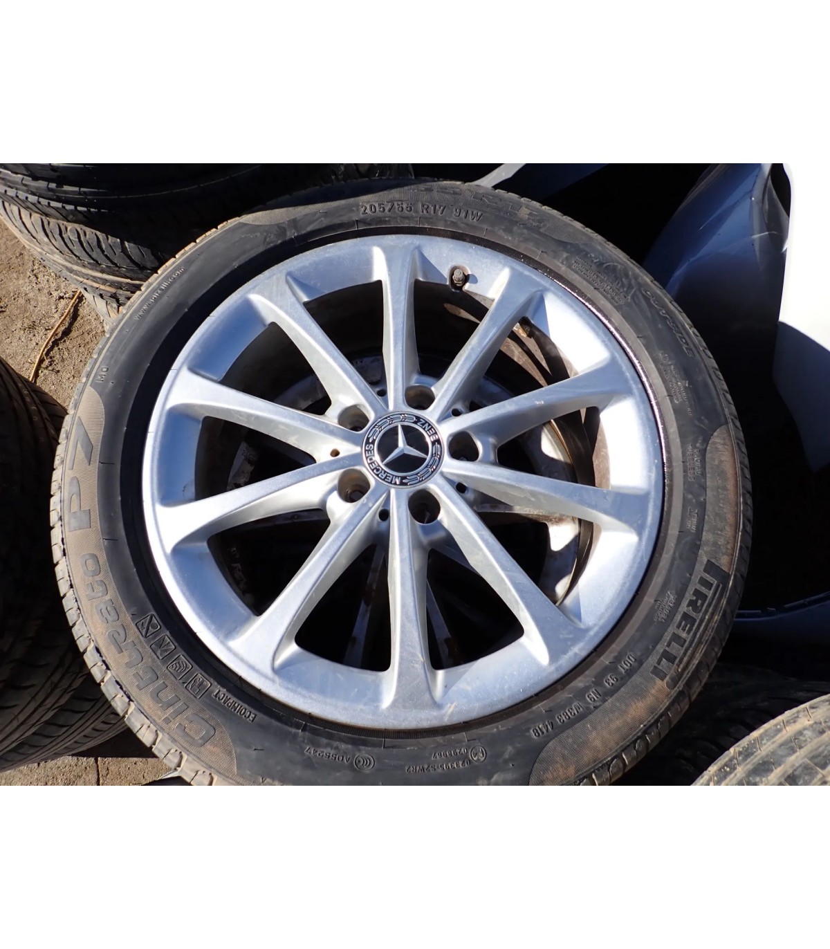 MERCEDES A B CLA GLA KOMPLET FELG 17'