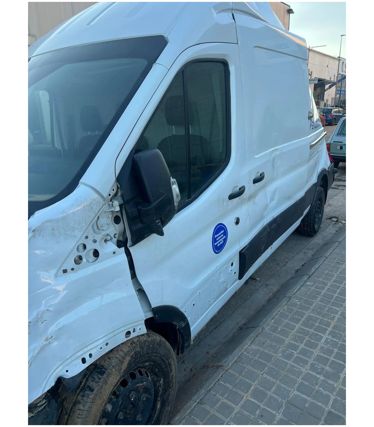 FORD TRANSIT 2023 PÓŁOSIE PRZÓD LEWE/ PRAWE