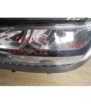 VOLKSWAGEN TIGUAN 5NA FULL LED LAMPA LEWY PRZÓD EUROPA 5NB941035B