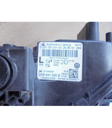 VOLKSWAGEN TIGUAN 5NA FULL LED LAMPA LEWY PRZÓD EUROPA 5NB941035B