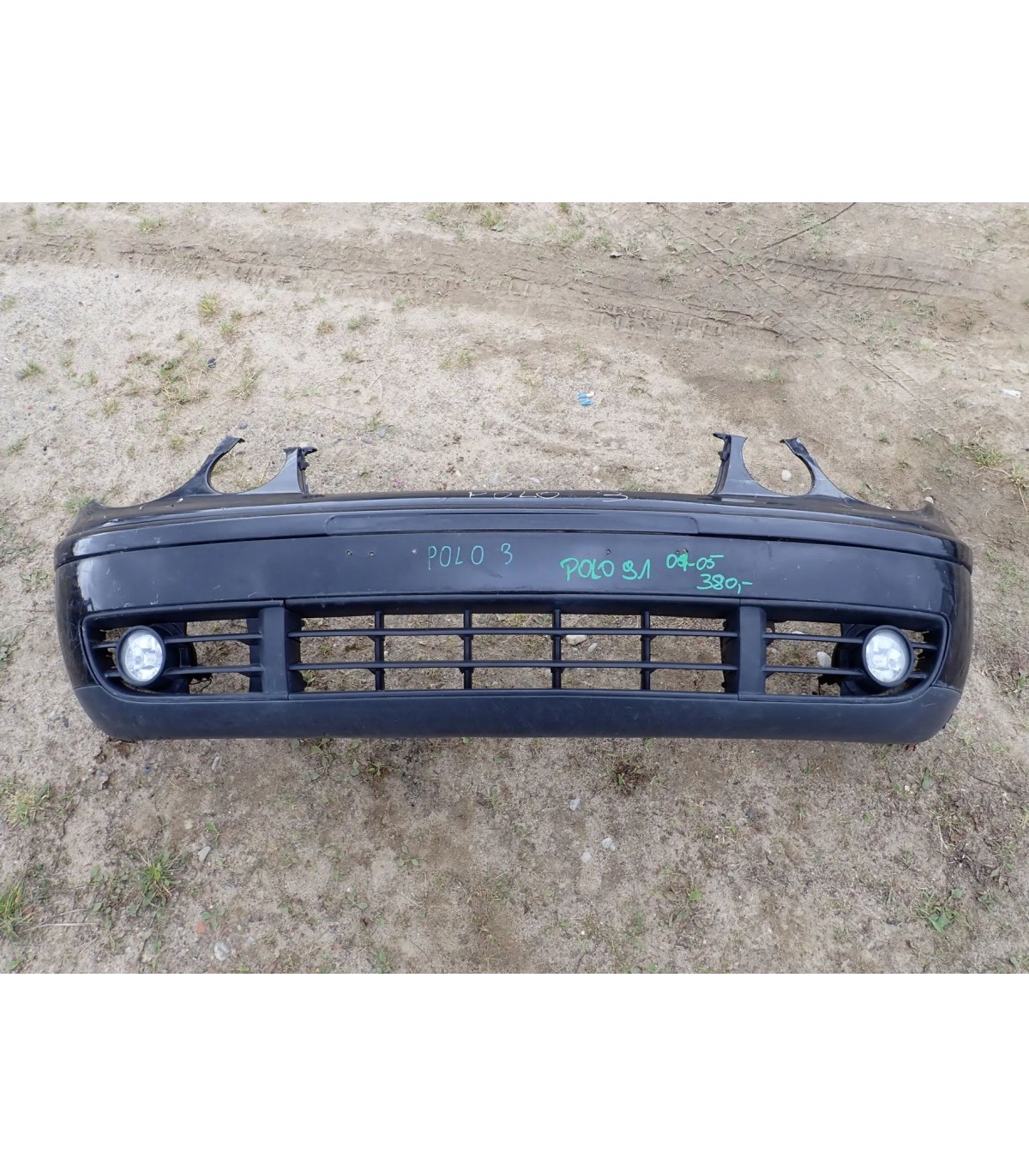 VOLKSWAGEN POLO 9N 01-05 ZDERZAK PRZÓD PRZEDNI