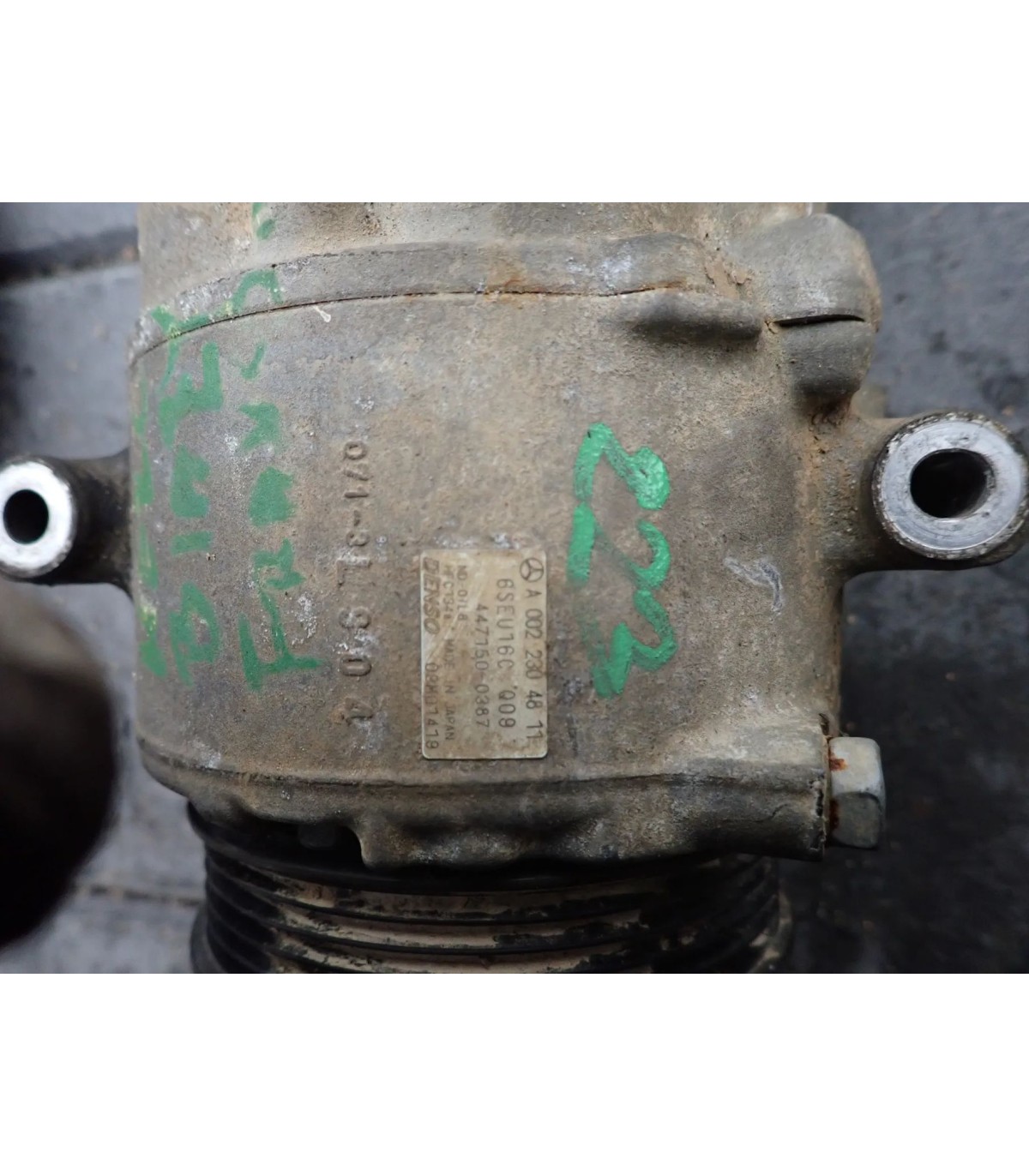 MERCEDES 2.2 CDI SPRĘŻARKA KLIMATYZACJI A0022303411 A0022304811 447150-0387