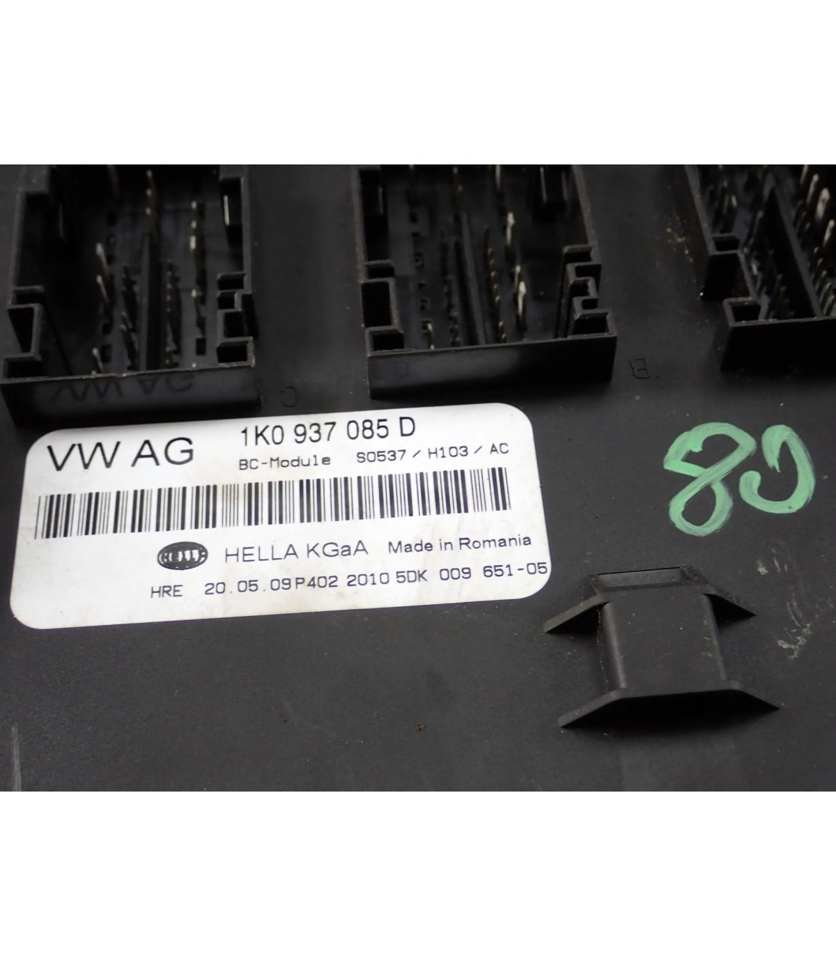 VW GOLF STEROWNIK MODUŁ KOMFORTU 1K0937085D