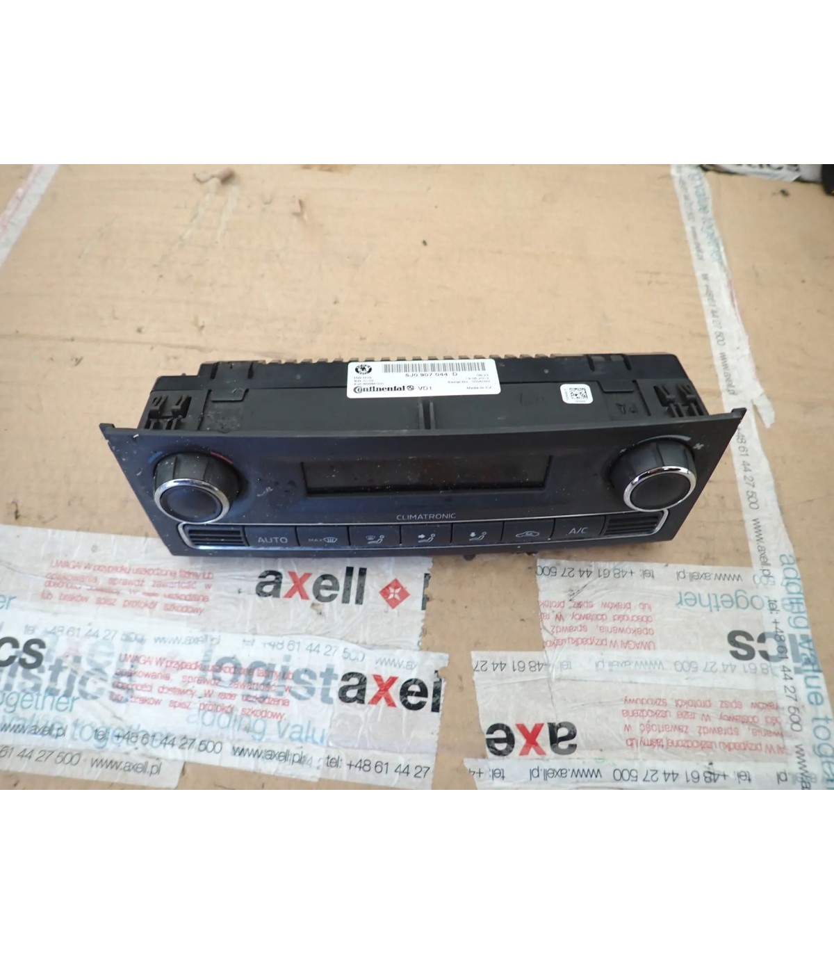 SKODA FABIA II PANEL STEROWANIA KLIMATYZACJI 5J0907044D