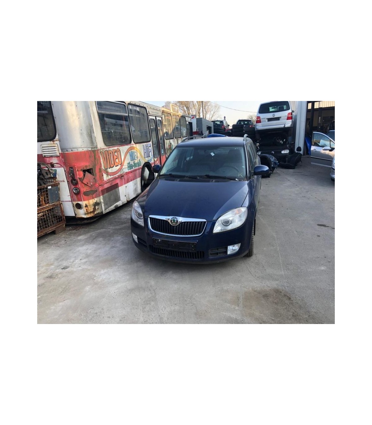 SKODA FABIA II FELGA STALOWE