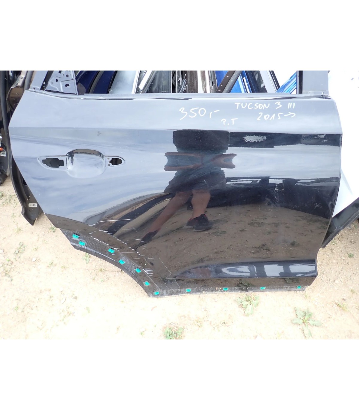 HYUNDAI TUCSON III 15- DRZWI PRAWY TYŁ