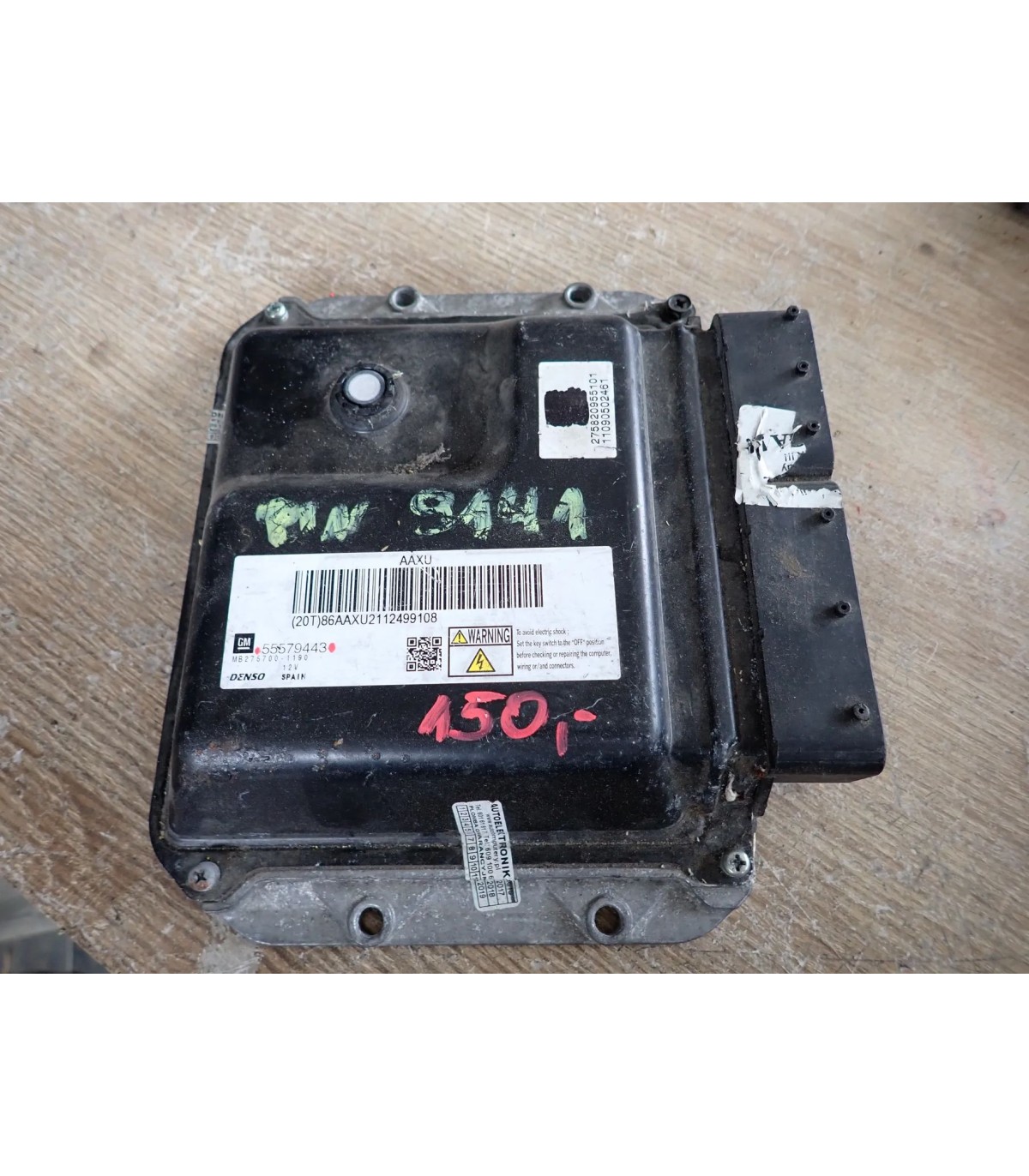 OPEL ASTRA J 1.7 CDTI STEROWNIK SILNIKA 55579443 MB275700-1190