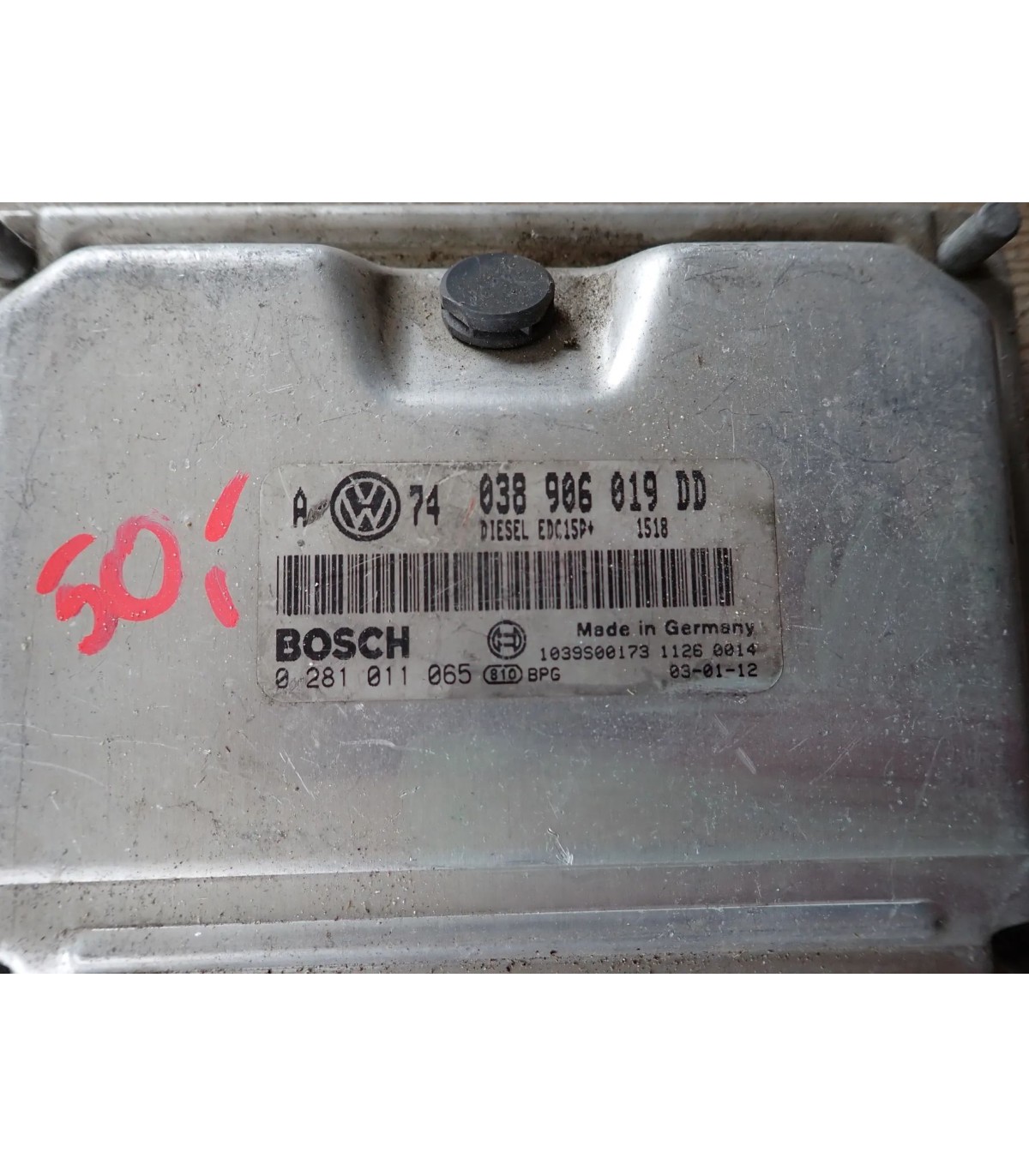 VOLKSWAGEN GOLF 1.9 TDI STEROWNIK SILNIKA 038906019DD