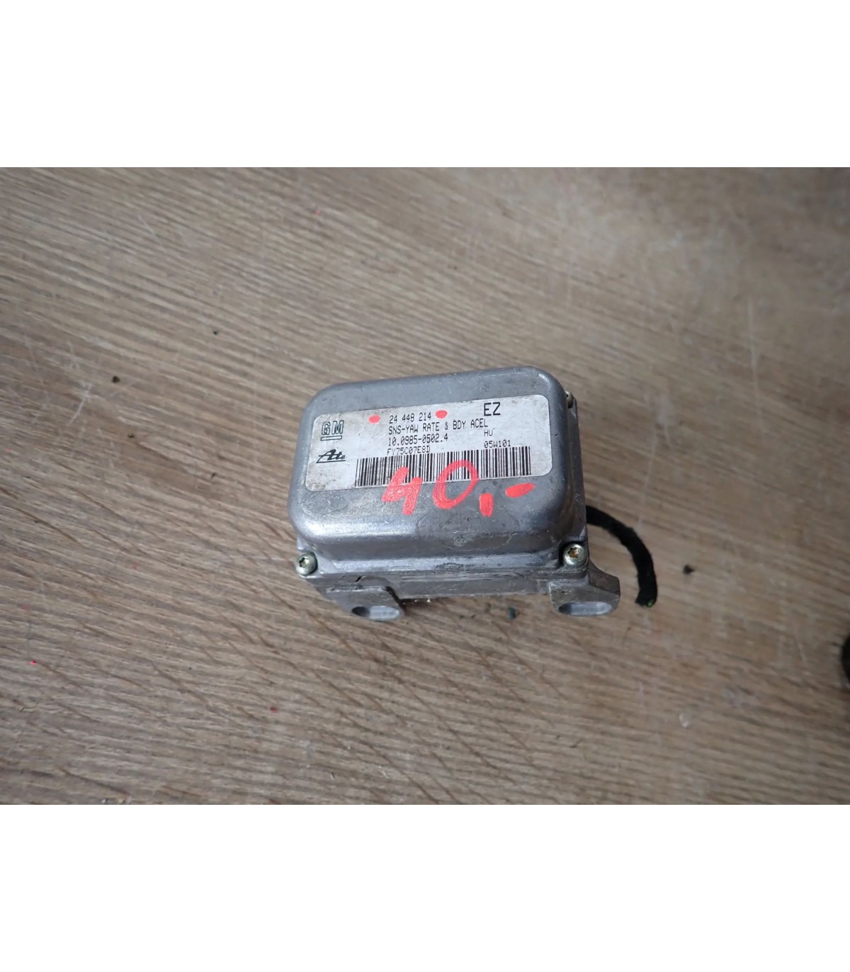 OPEL ASTRA H CZUJNIK PRZYSPIESZENIA ESP 24448214