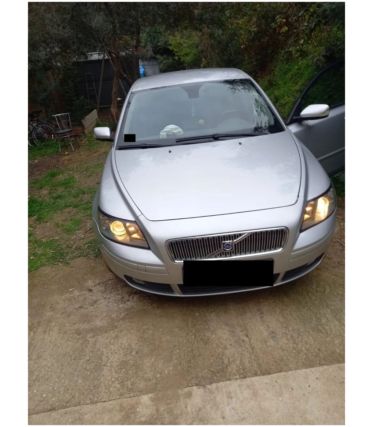 VOLVO S40 V50 2.0D MASKA ZDERZAK LAMPA BŁOTNIK LEWY PRAWY PRZÓD CHŁODNICE WZMOCNIENIE KOMPLETNY