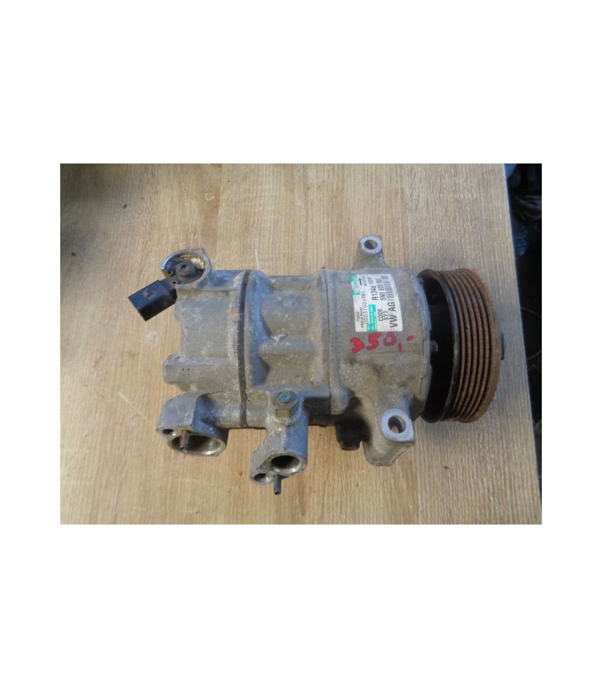 VW AUDI SKODA SEAT SPRĘŻARKA KLIMATYZACJI 5N0820803 5N0820803A 5N0820803C 5N0820803E 5N0820803F 5N0820803G 5N0820803H
