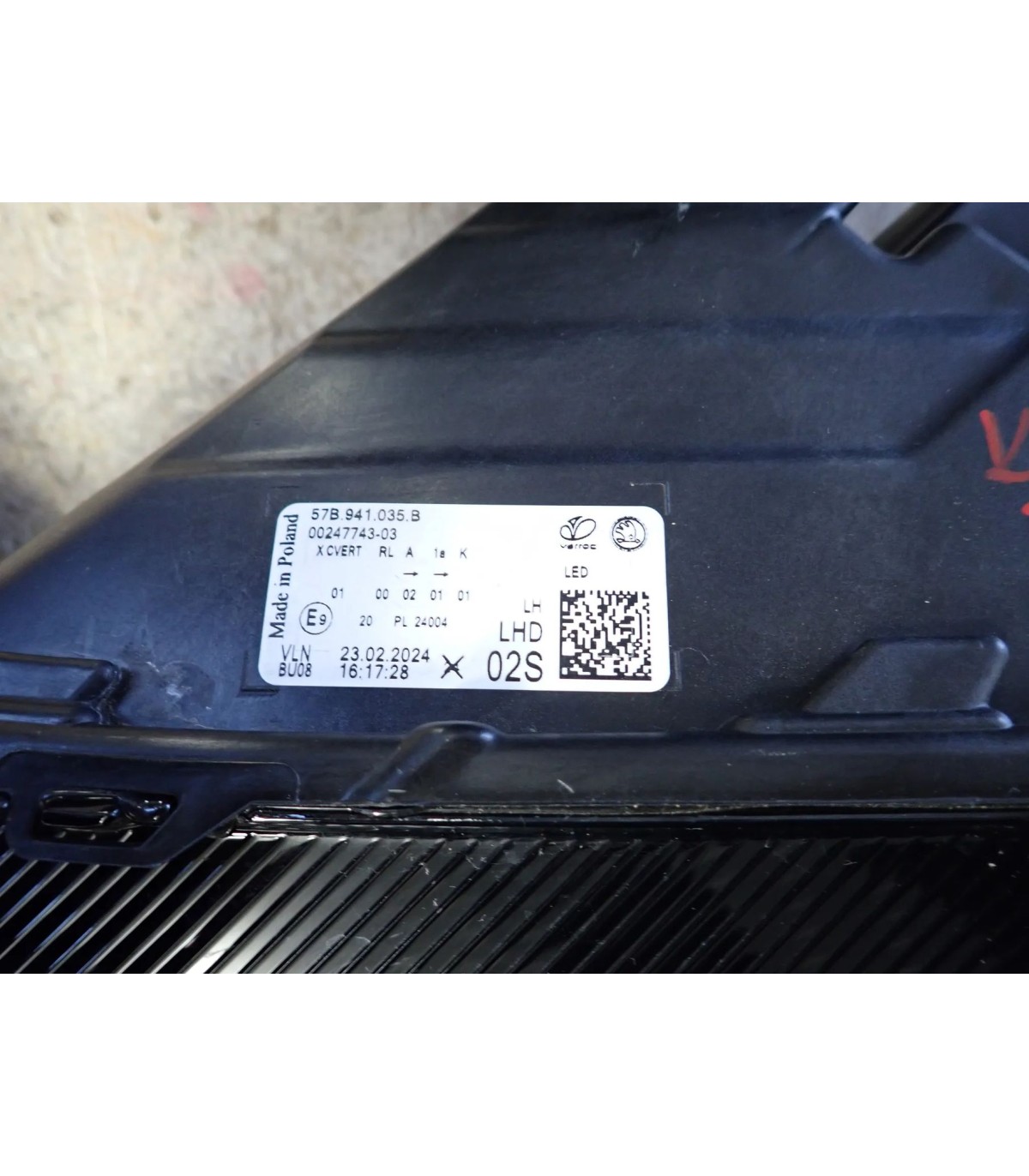 SKODA KAROQ LIFT FULL LED LAMPA LEWY LEWA PRZÓD PRZEDNIA EUROPA 57B941035B