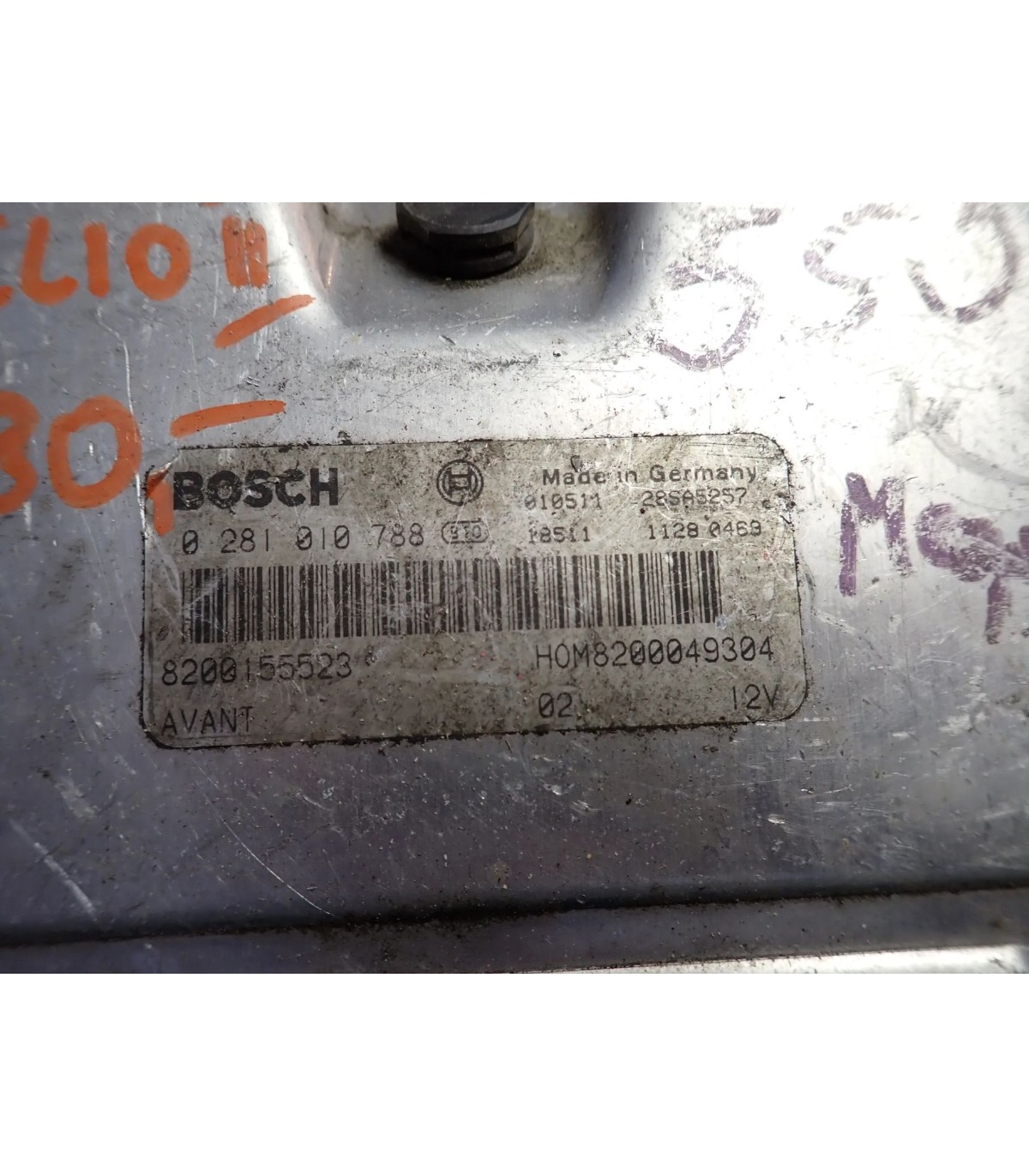 RENAULT CLIO III KOMPUTER STEROWNIK SILNIKA 8200155523