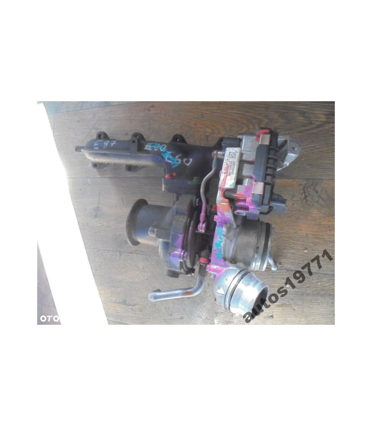 BMW E87 TURBOSPRĘŻARKA 780059402 GWARANCJA EU