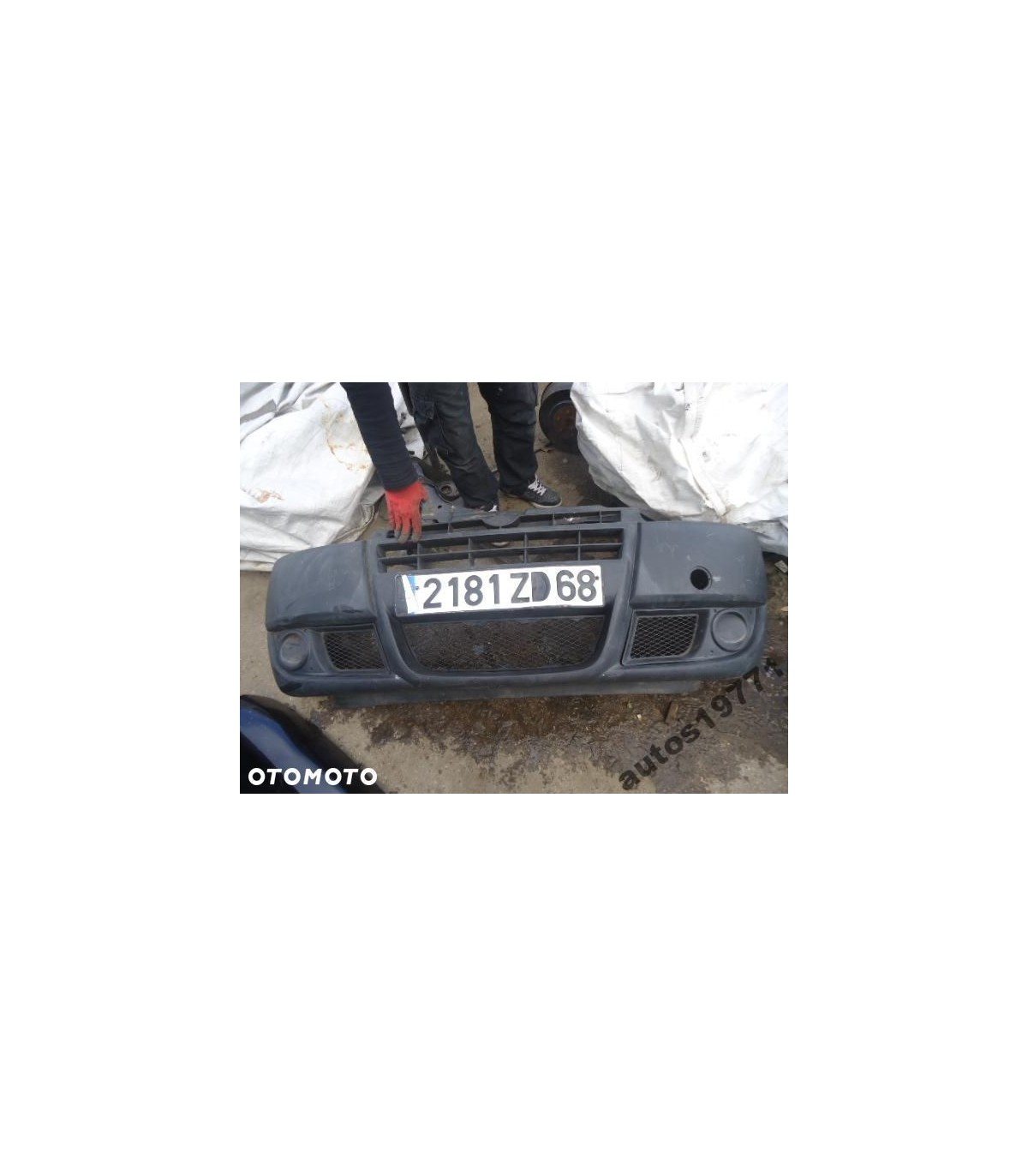 FIAT DOBLO LIFT 06-10R. ZDERZAK PRZEDNI PRZÓD