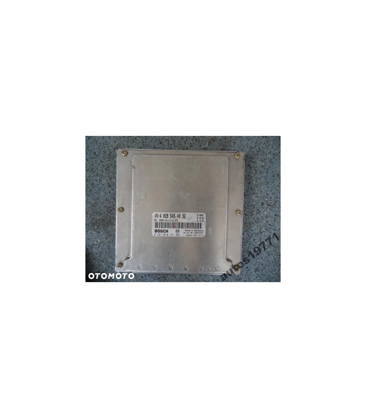 MERCEDES KOMPUTER STEROWNIK SILNIKA A0285454832