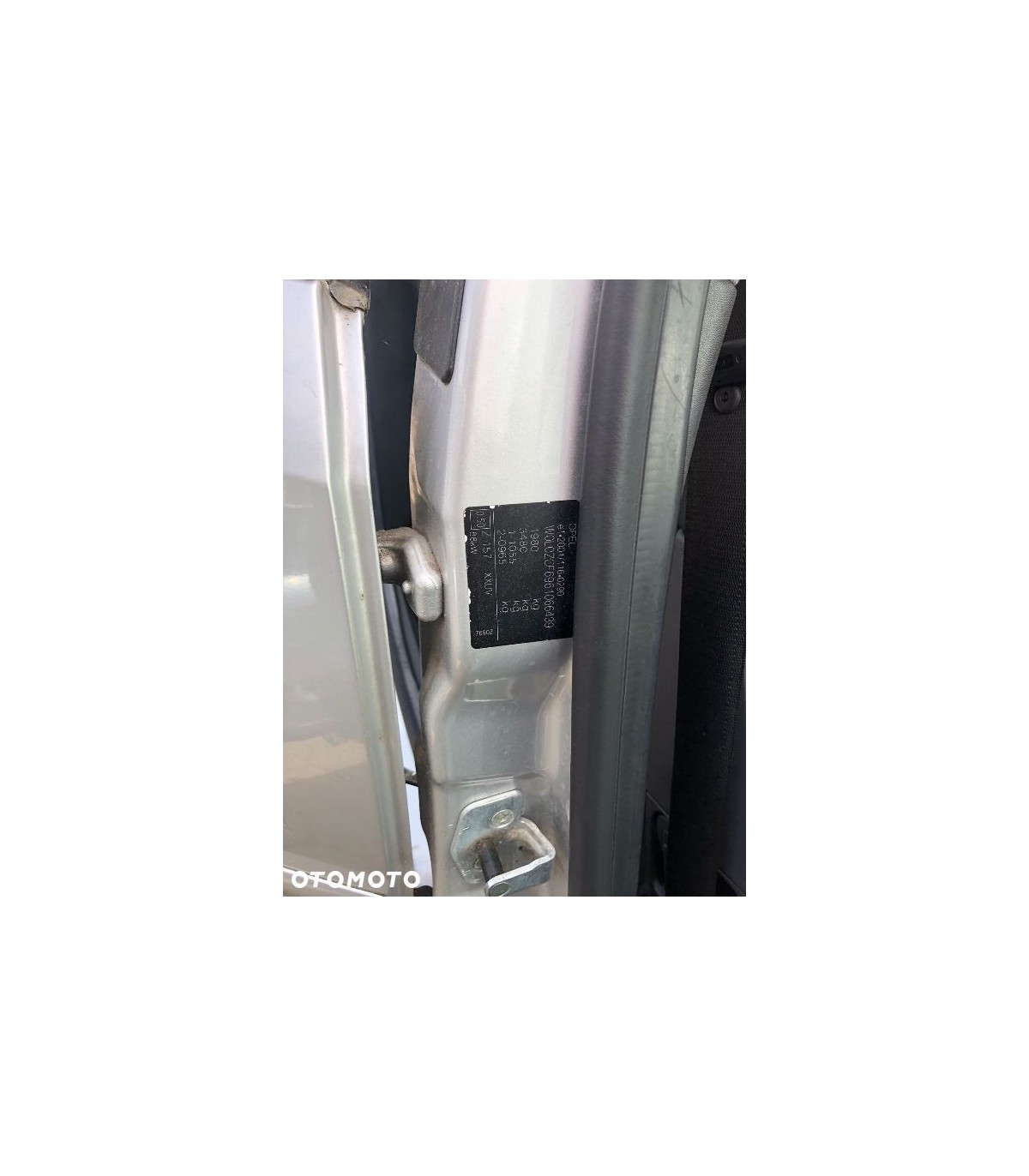 OPEL VECTRA C LIFT DRZWI PRAWY LEWY PRZOD KPL. Z157